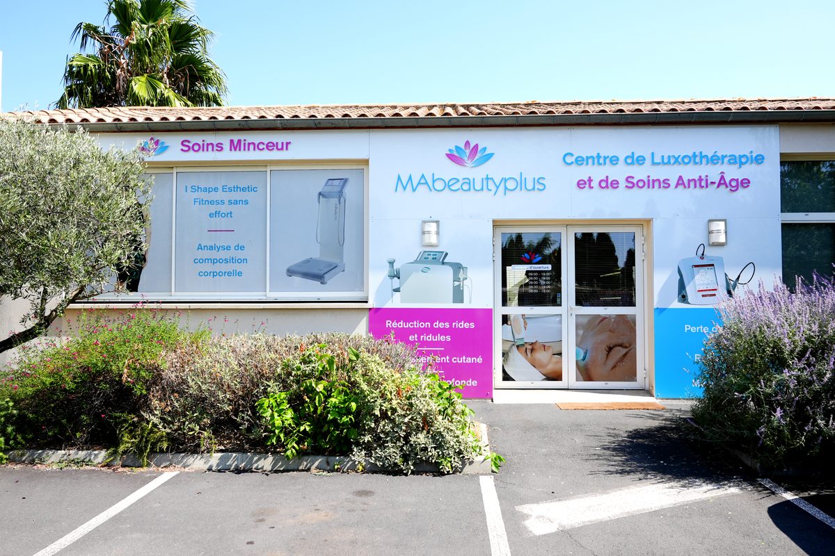 Façade du centre MAbeautyplus Sérignan